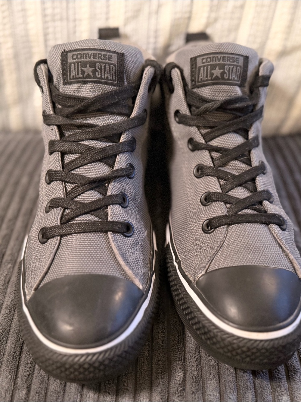 Converse Chuck Taylor All Star Street Mid "Charcoal / Black" M9/W11